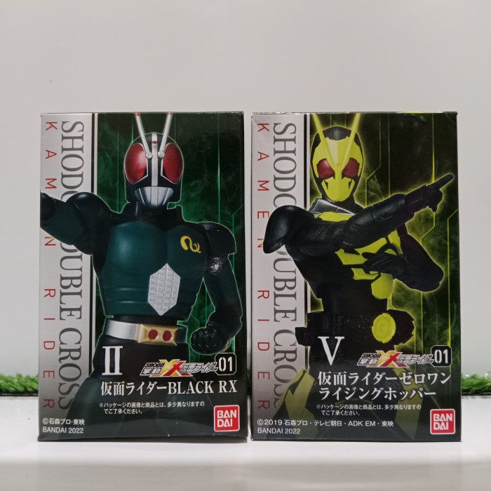 SHODO XX 01 KAMEN RIDER BLACK RX KAMEN RIDER ZERO