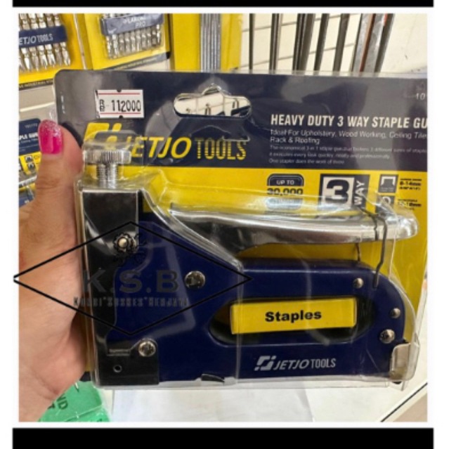 

(101772) 3 In 1 Staple Gun Traer Staple 6-14Mm Jetjo Tools / Lakoni Pro