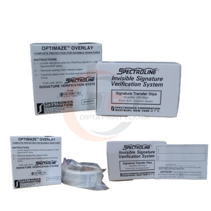 

SALE SpectrolineInvisibleSignaturedanOptimazeOverlay 1set Termurah