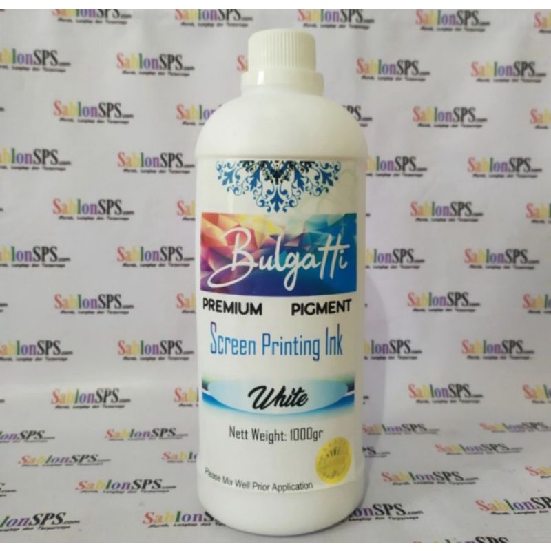 BIANG WARNA SABLON WHITE PUTIH BULGATTI 1KG