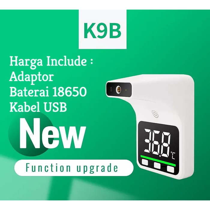 K9B Termometer Infrared / Thermometer Standing / Termometer Suhu Tubuh -Tatasie