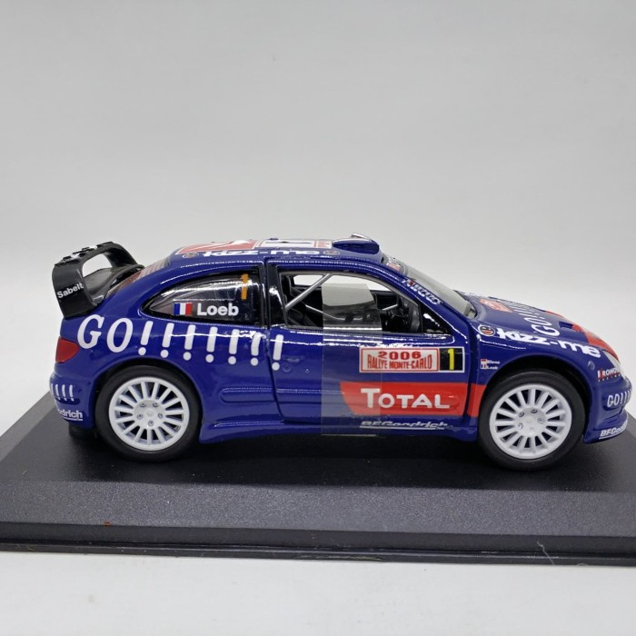 MUST HAVE DIECAST SAICO KRONOS CITROEN XSARA S. LOEB MONTE CARLO 2006 MURAH TERMURAH