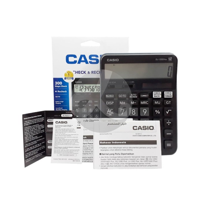 

Kalkulator Casio DJ-120D Plus Calculator Desktop Original