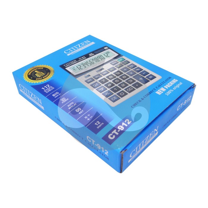 

CTTTZEN/GTTTZEN CT-912 KALKULATOR calculator ctttzen/gtttzen CT-912