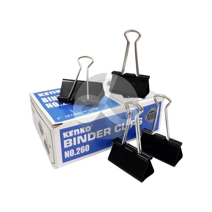 

Binder Clips Kenko No. 260 Clip Klip