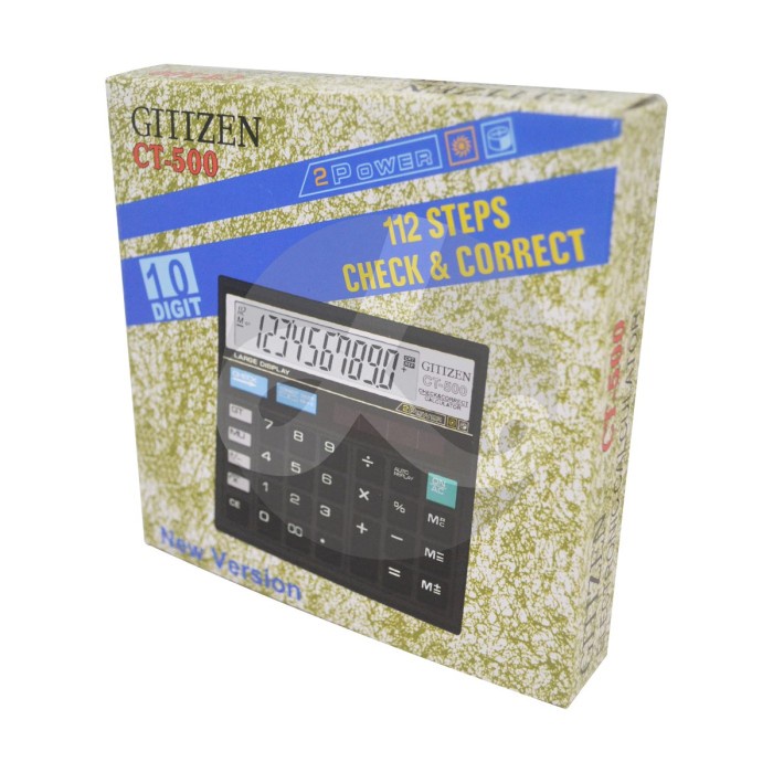 

Calculator GTTTZEN/CTTTZEN CT-500 KALKULATOR gtttzen/ctttzen CT-500