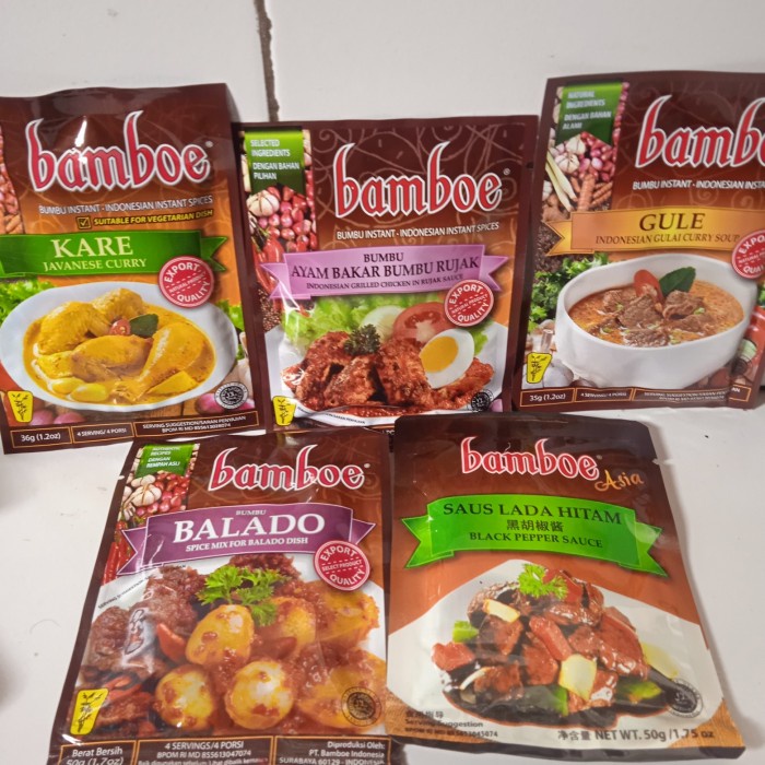 

Promo Bumbu Racik 1 Box Isi 100