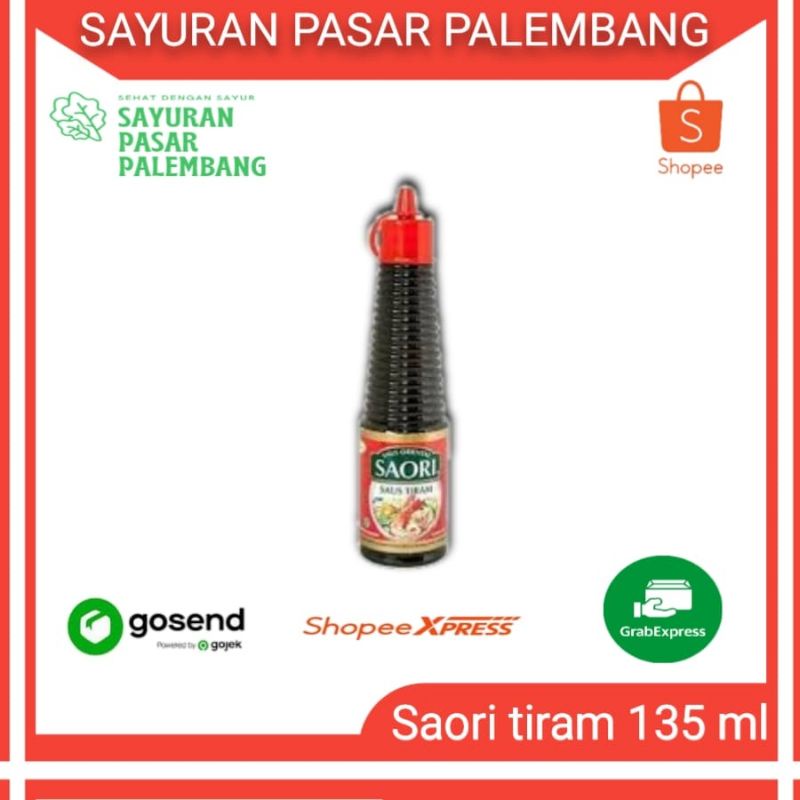 

Saori Botol 135ml - Sayuran Pasar Palembang
