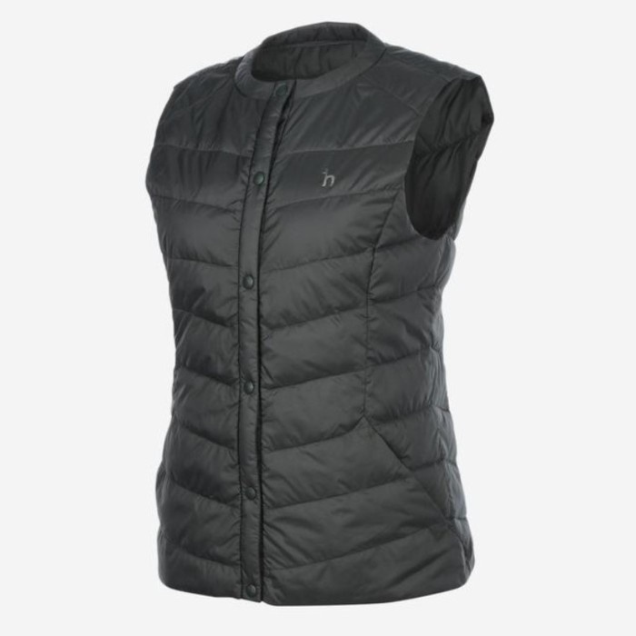 Hazzys Women Vest Golf Grey Original - Jaket Rompi Golf Branded