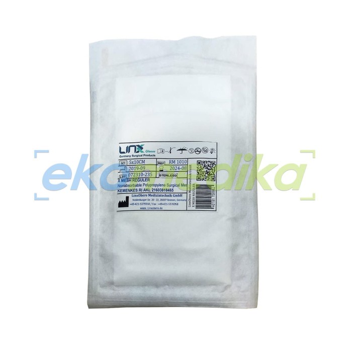 Hernia Mesh 5x10cm Benang operasi Polypropylene Mesh utk Hernia LINX -Tatasie