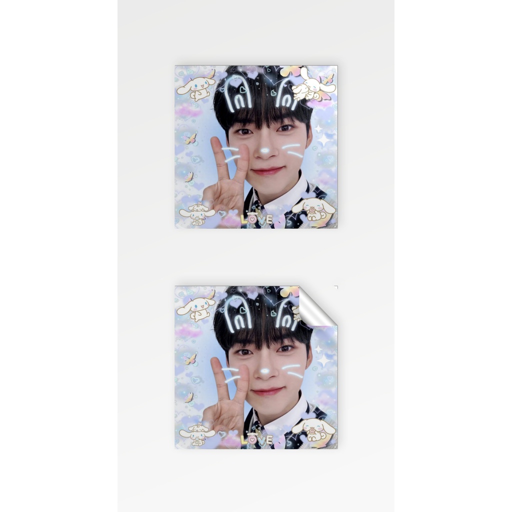 

Cetak sticker vinil ukuran 3*3 cm