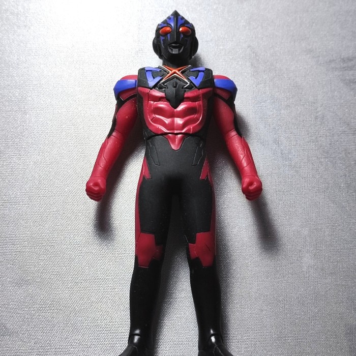 ultra monster series ex ultraman x dark action figure 14 cm bandai ori telorayampuyuh