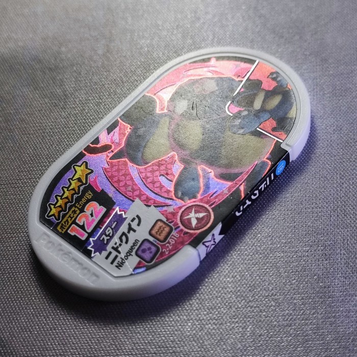 pokemon tretta chip shiny bintang 5 stars #18 nidoqueen kartu tetra telorayampuyuh