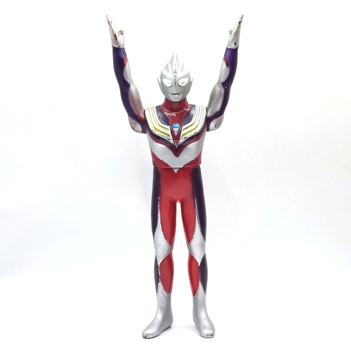 bandai japan uhs ultraman tiga ultra hero series figure 17 cm vinyl telorayampuyuh