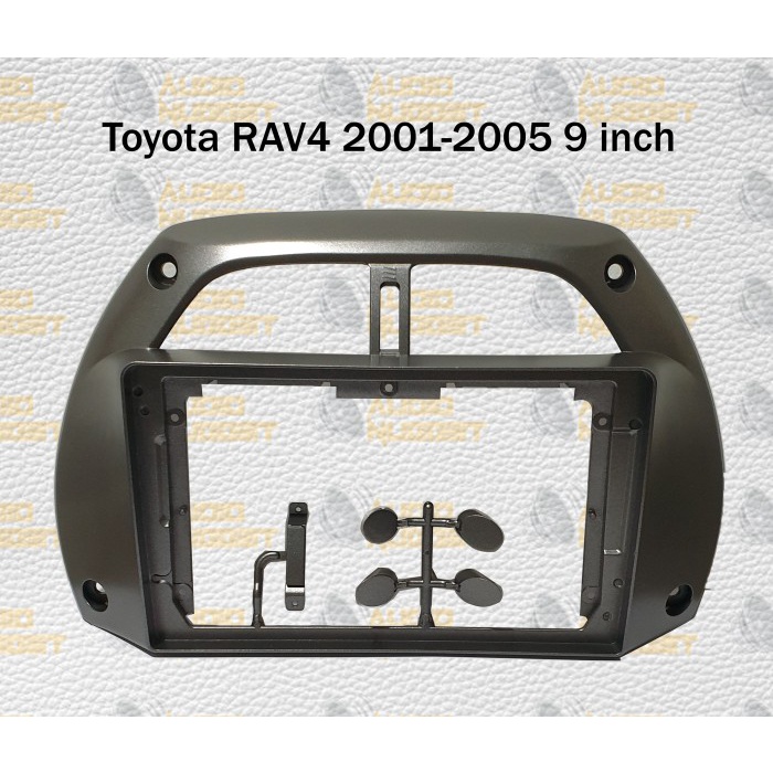 Frame head unit android Toyota RAV 4 RAV4 2001 - 2005 9 inch star