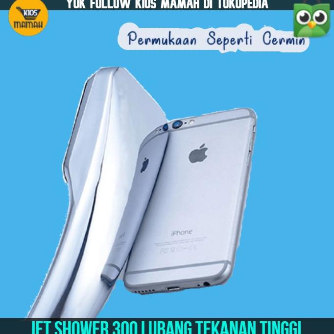 Terlaris Shower Mandi 300 Lubang Air | Jet Shower Kepala Kode Rc 114