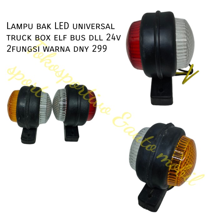LAMPU LED BAK TRUCK BOX FUSO ELF 24V VARIASI LAMPU TRCUK LED DNY 299 star