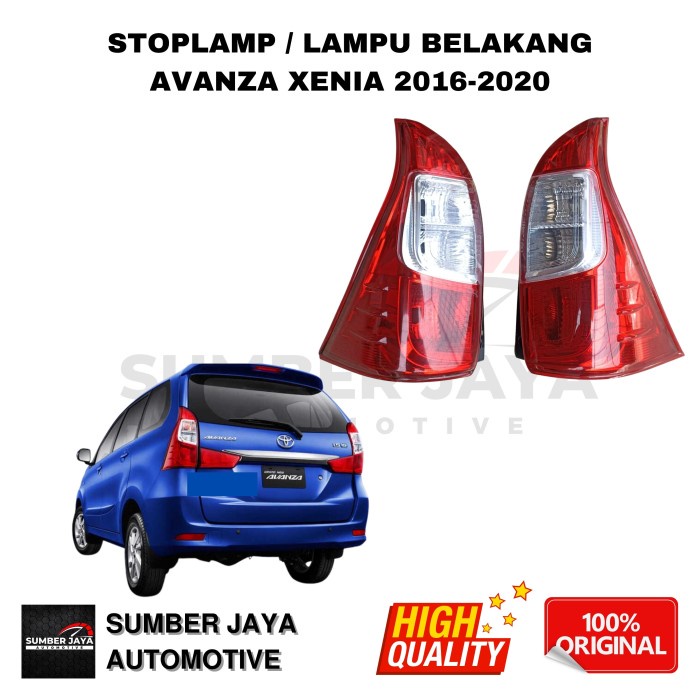 Stoplamp Lampu Belakang Avanza Xenia 2016-2019 Original star