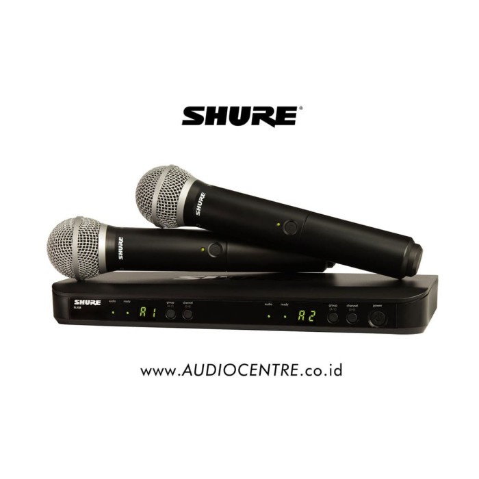 Shure BLX288/PG58 / Mic wireless shure original/ Mic / Karaoke