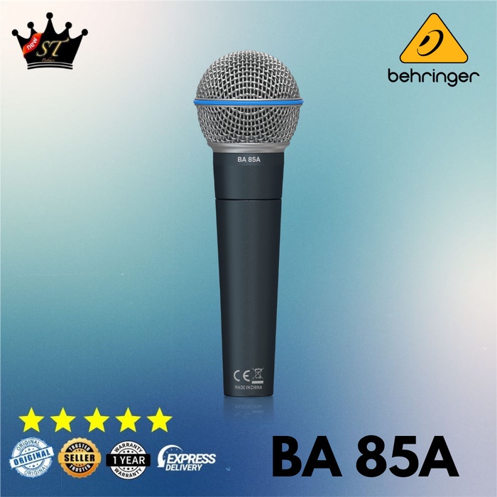 Behringer BA 85A BA85A BA85 BA-85A Mic Microphone Kabel Wired Cable