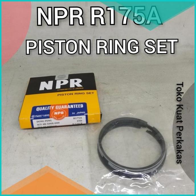 Piston ring seher set R175A STD diesel mesin Dong Feng R 175 DongFeng