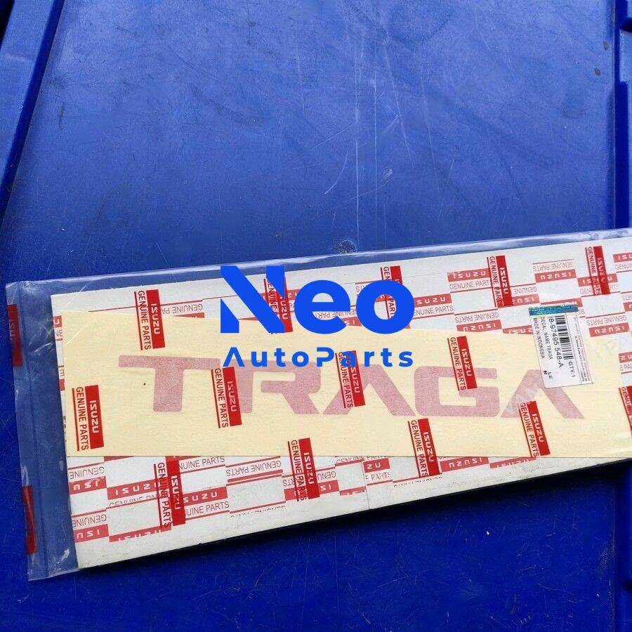Decal Sticker Stiker Traga Original