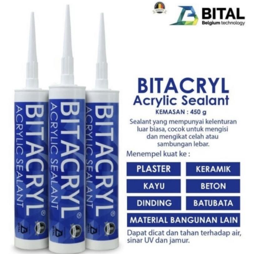 

Flash Sale - Bitacryl Acrylic Sealant 450 Gram Lem Acrylic Sealant