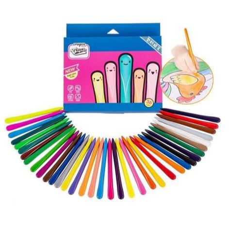 

Original High Quality Crayon Lab Non Toxic Crayon Triangular Crayon Lab Triangle Crayon Plastik Anti Air Anti Kotor Termurah