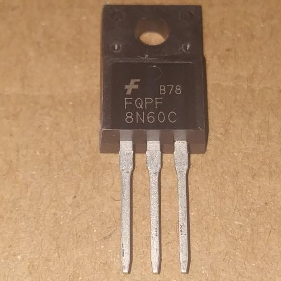 TR FQPF8N60 FQPF8N60C FQPF 8N60 C 8N60C TO220F Mosfet  Transistor