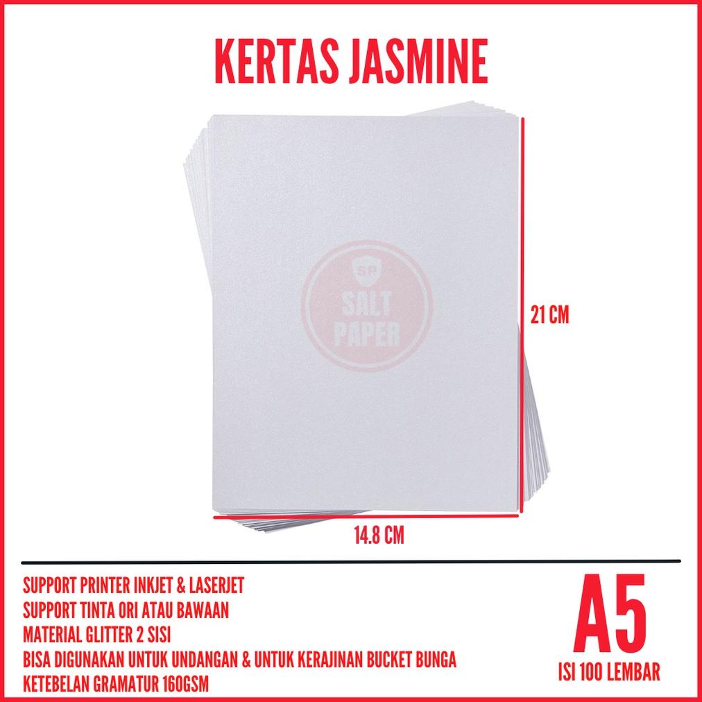 

Trend - Kertas Jasmine A5 isi 100 lembar / Kertas Undangan A5