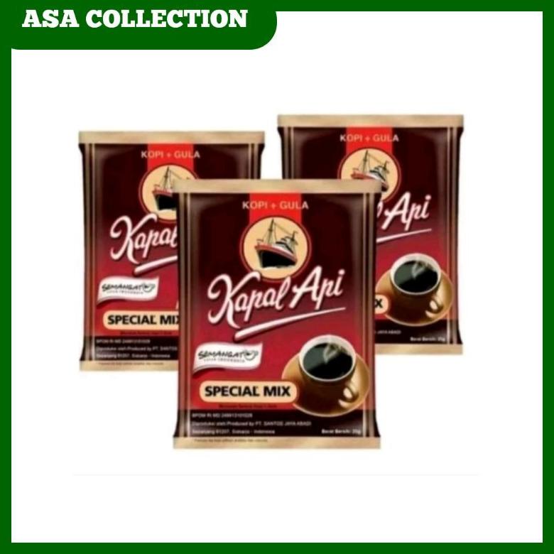 

GRATIS ONGKIR KAPAL API KOPI SPESIAL MIX 25 GR - 10PCS TETAP TRENDING DI SHOPEE