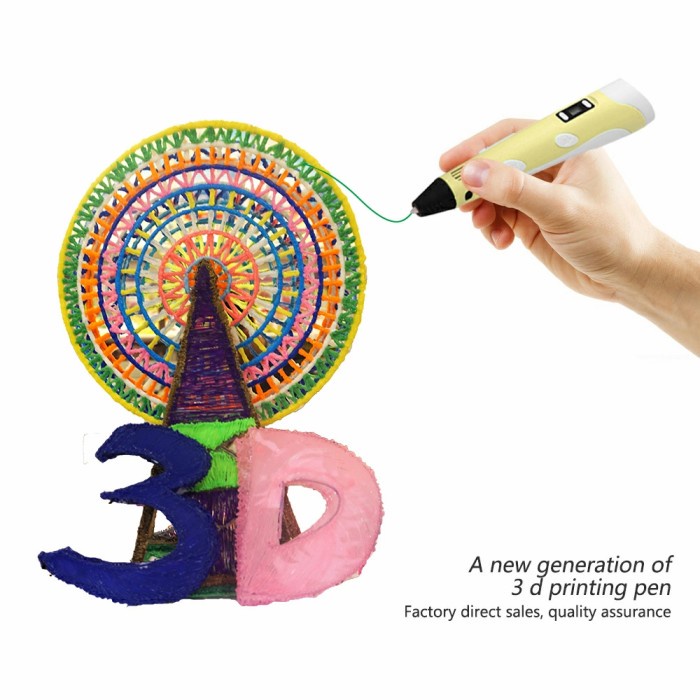 

Diskon 3D-Pen2 Pena Magic Drawing Printer With 9 Meter Pla Filament _.