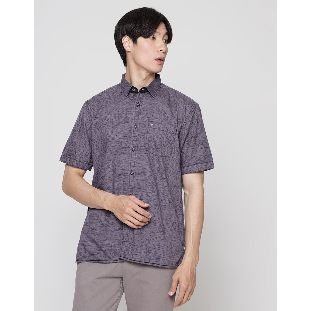 LGS Kemeja Casual Textured Pria 118716632