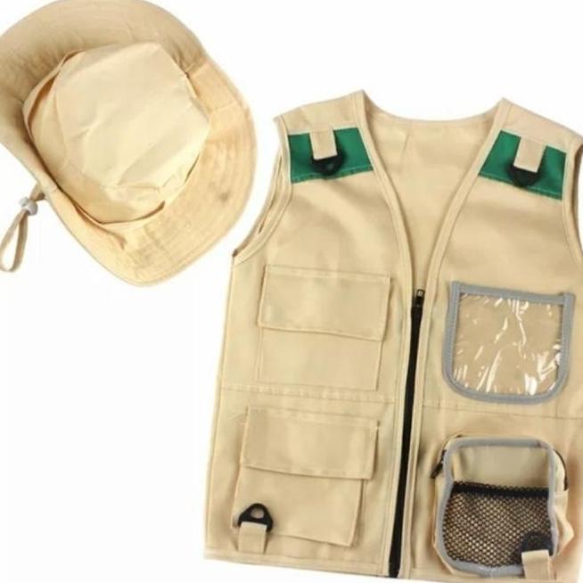 Kids safari costume explorer zoo keeper kostum anak profesi penjelajah