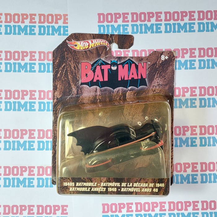 FLASH SALE HOT WHEELS 1940S BATMOBILE TERLARIS