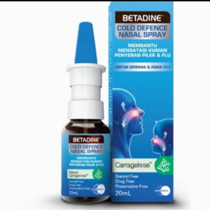 HE- BETADINE NASAL SPRAY 20 ML DEWASA