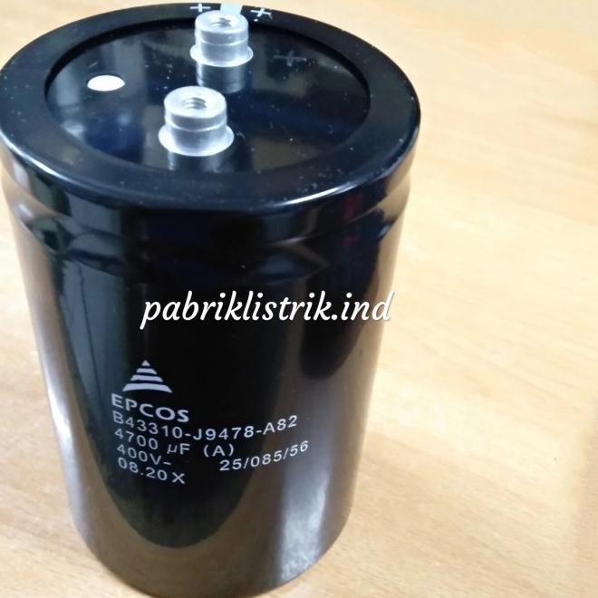 Capacitor Elco Kapasitor 4700 Uf 4700Uf Epcos Original