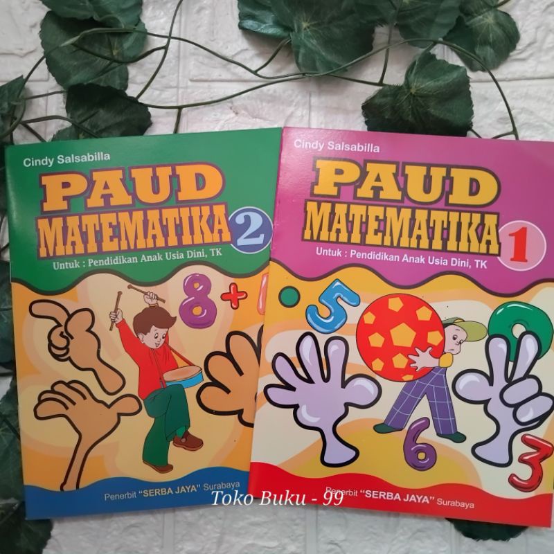 Buku PAUD matematika /SJ - untuk TK dan Paud
