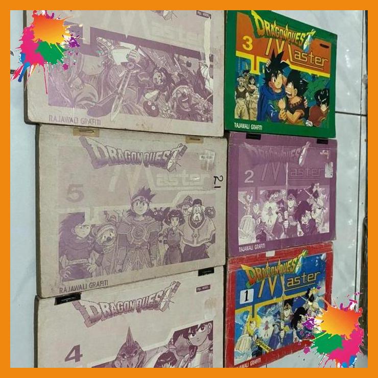 komik dragon quest master 1-6 tamat stock 2 [hun]