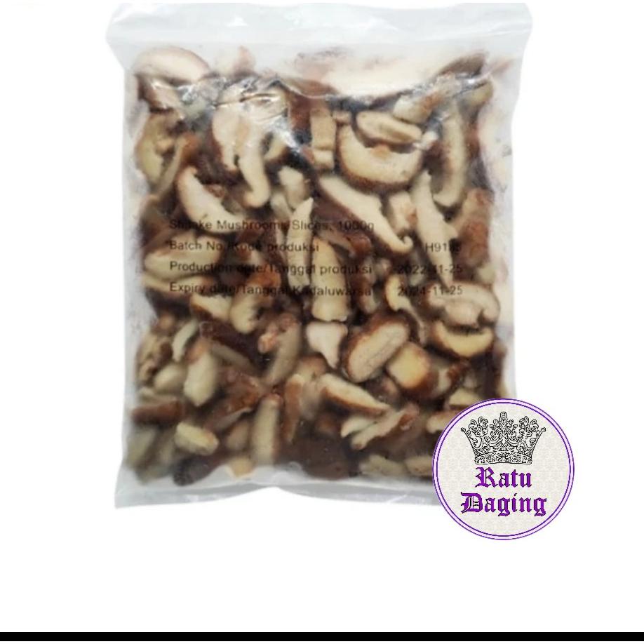 

Special Jamur Shitake Slice Frozen / Shitake Mushroom @1kg