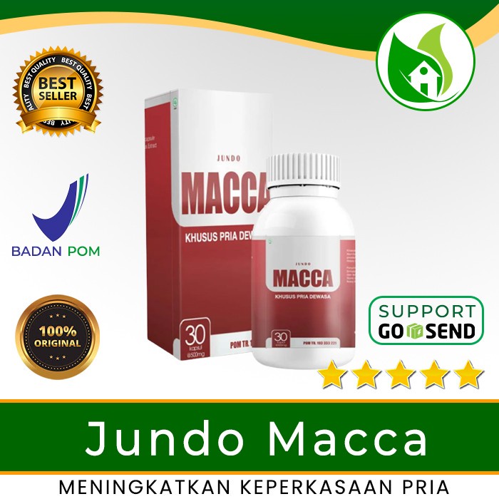 Jundo Macca Obat Herbal Khusus Pria Dewasa Bpom Original