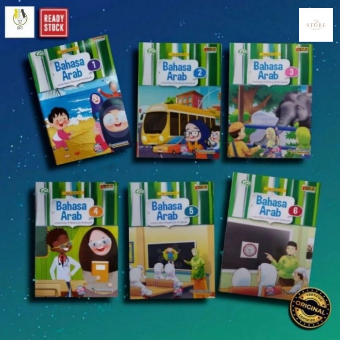 

SALE Buku Bahasa Arab SD Kelas 1 s/d 3 Termurah