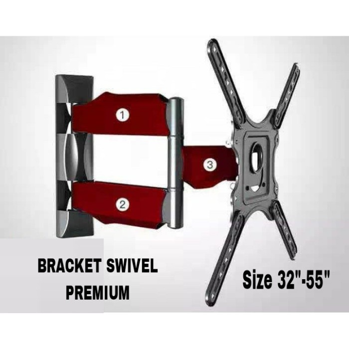 Promo Braket Tv Bracket Tv Swivel 32 40 43 50 55 Inch