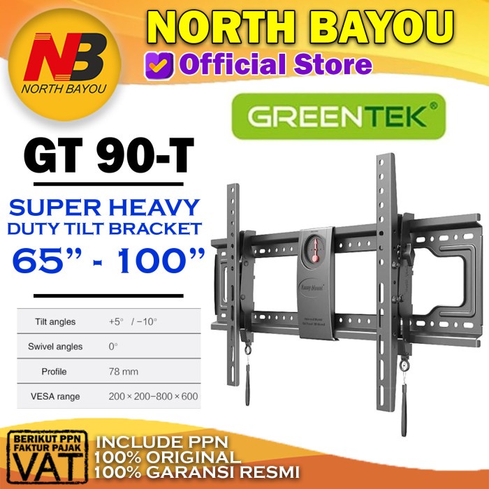 Promo Nb Df90T Df 90T Bracket Tv Breket Tv Bracket Tv Tilit
