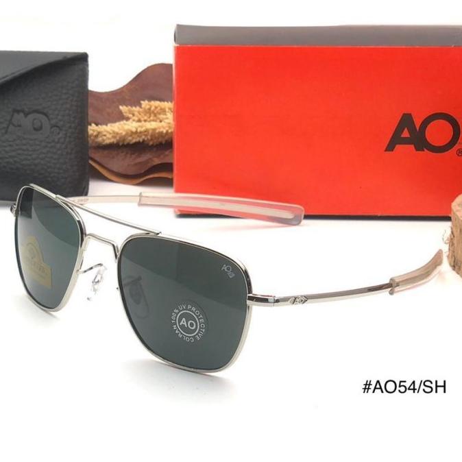 Kacamata Sunglasses AMERICAN OPTICAL AO Pilot Skymaster Black