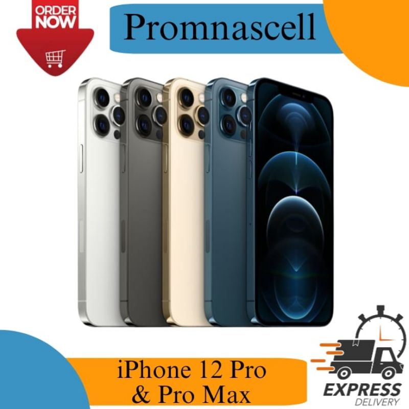 iPhone 12 Pro &amp; 12 Pro Max (Sim Sticker) 64GB/256GB/512GB Second Mulus Fullset