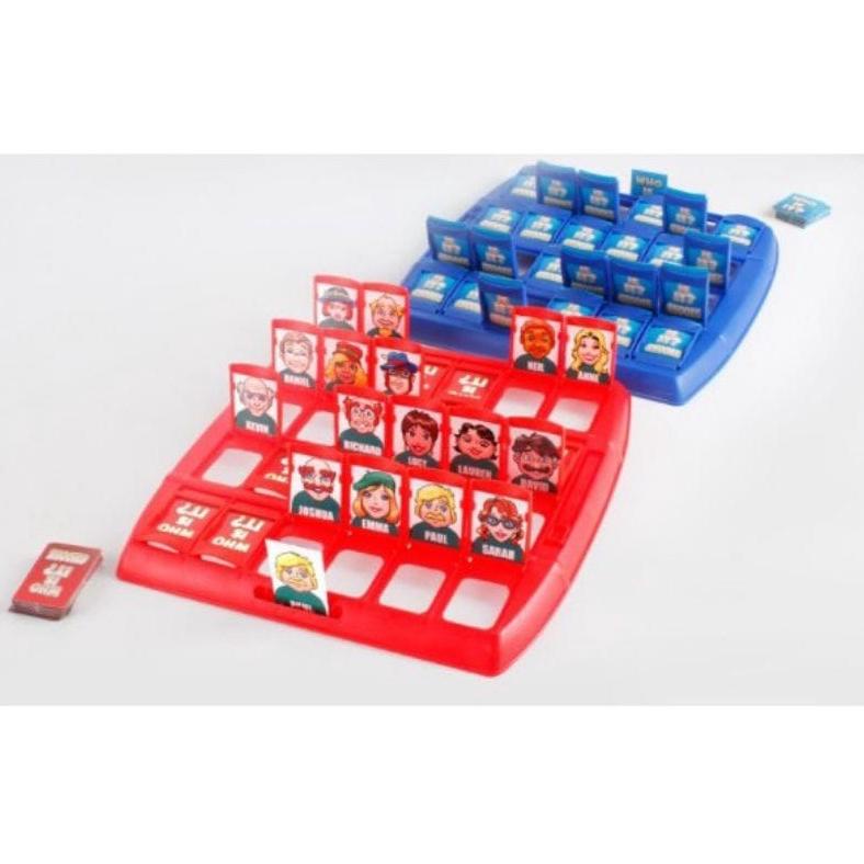 Diskon Mainan Anak Tebak Gambar Board Game  Who Is It - Mainan Tebakan Gambar 1556 Viral