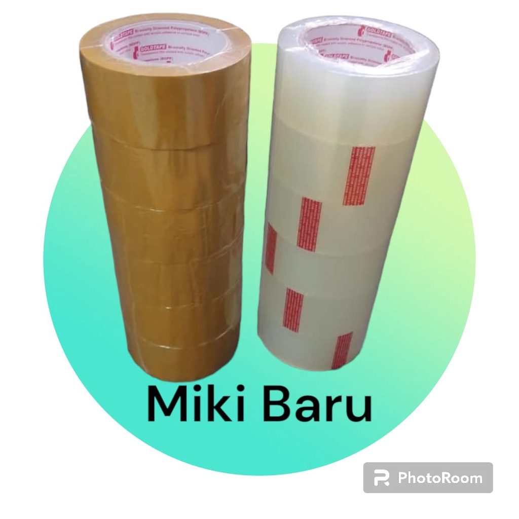 

LAKBAN GOLDTAPE / PLAKBAN GOLDTAPE CORE MERAH DAN BIRU