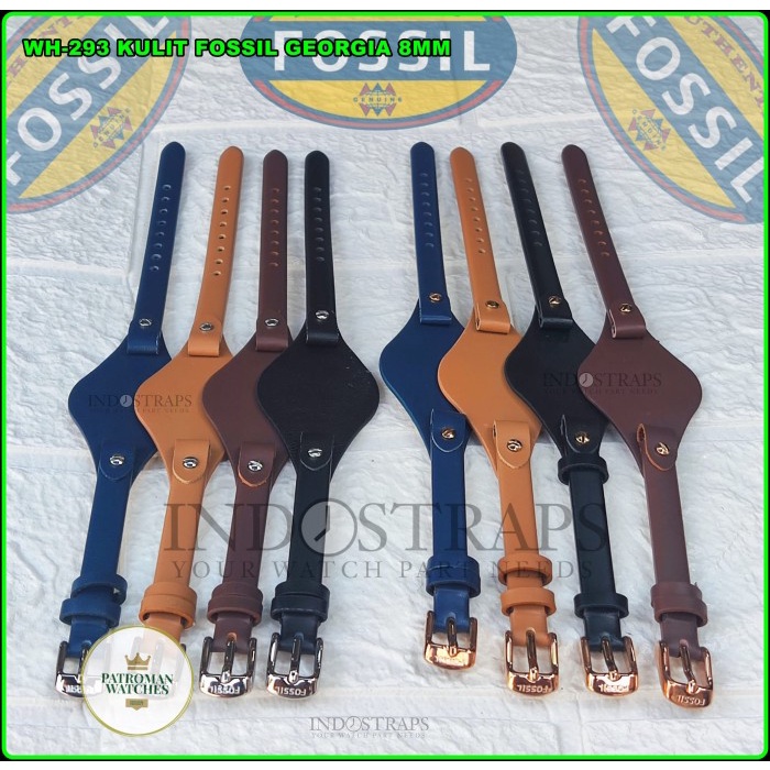 SRAP TALI JAM TANGAN 8 MM FOSIL GEORGIA MINI STRAP ES 3077 ES 3148