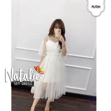 DRE Dress Korean Style Wanita Terbaru Dress Korea Party Casual Dress Midi Dress Remaja Baju Pesta na